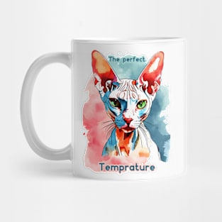 The perfect temprature cute cat Mug